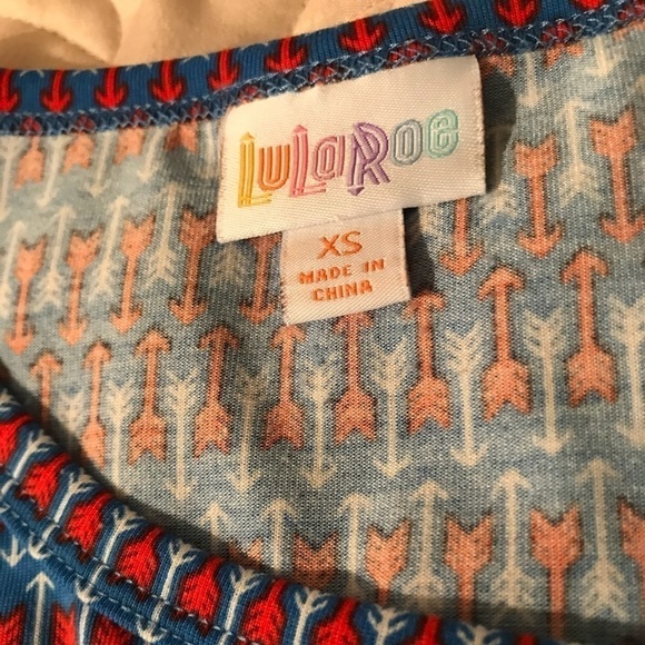NWOT LuLaRoe Julia Dress XS - Picture 3 of 5